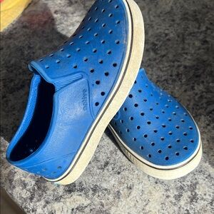 Native Shoes Kids Blue Water Shoes